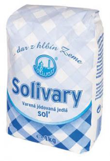 Solivary jódovaná soľ 1kg